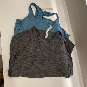 Lululemon drape back tanks - set of 2